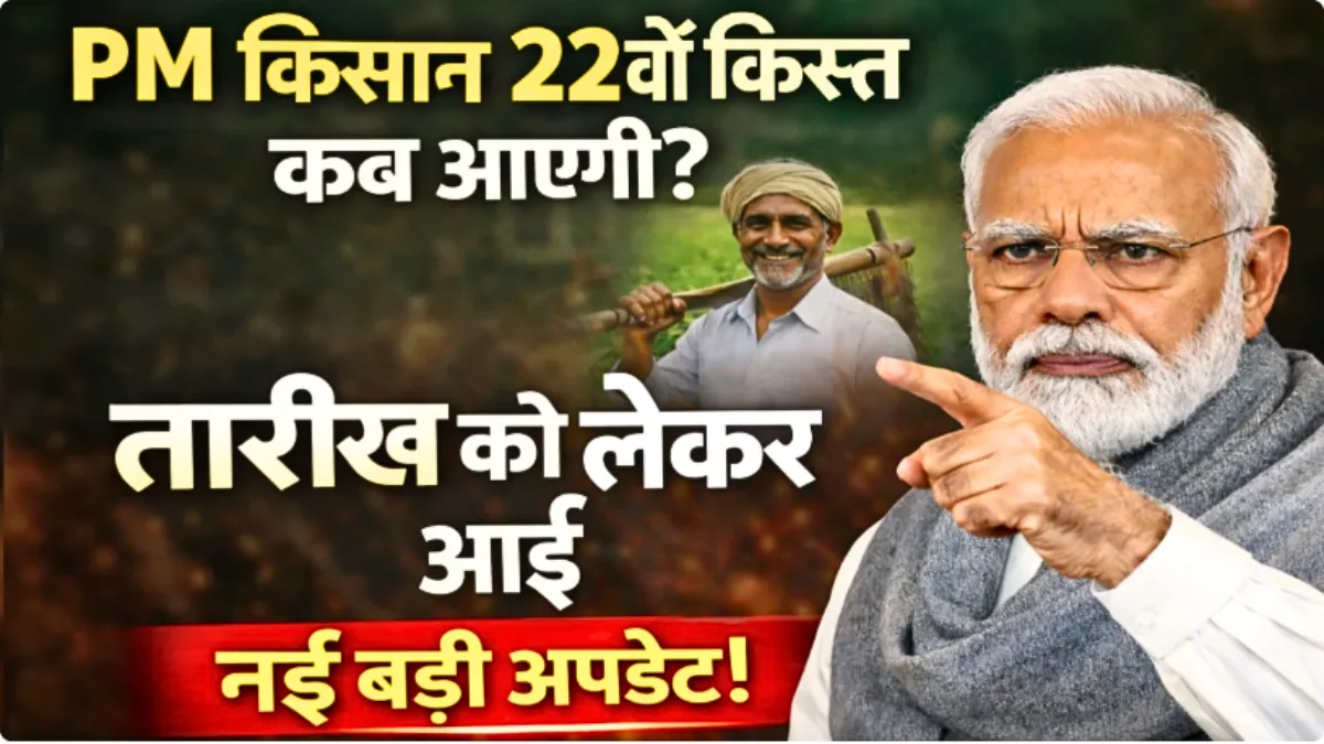 PM Kisan 22th Installment Date